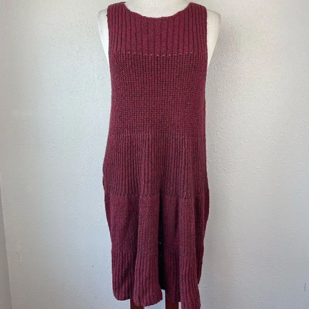 NWOT Free People Sleeveless Sweater Dress Size L
